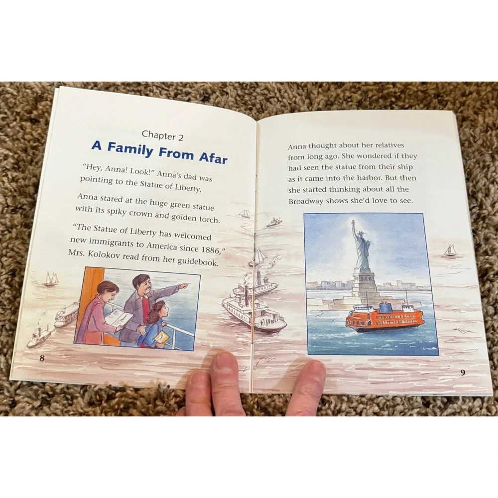 National Geographic-Ellis Island-Immigration-Statue of Liberty-Government  Books